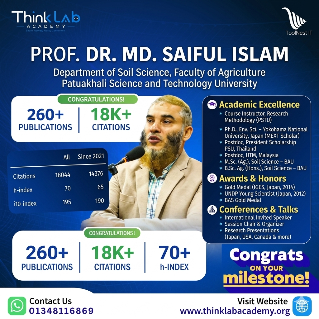 Prof. Dr. Md. Saiful Islam